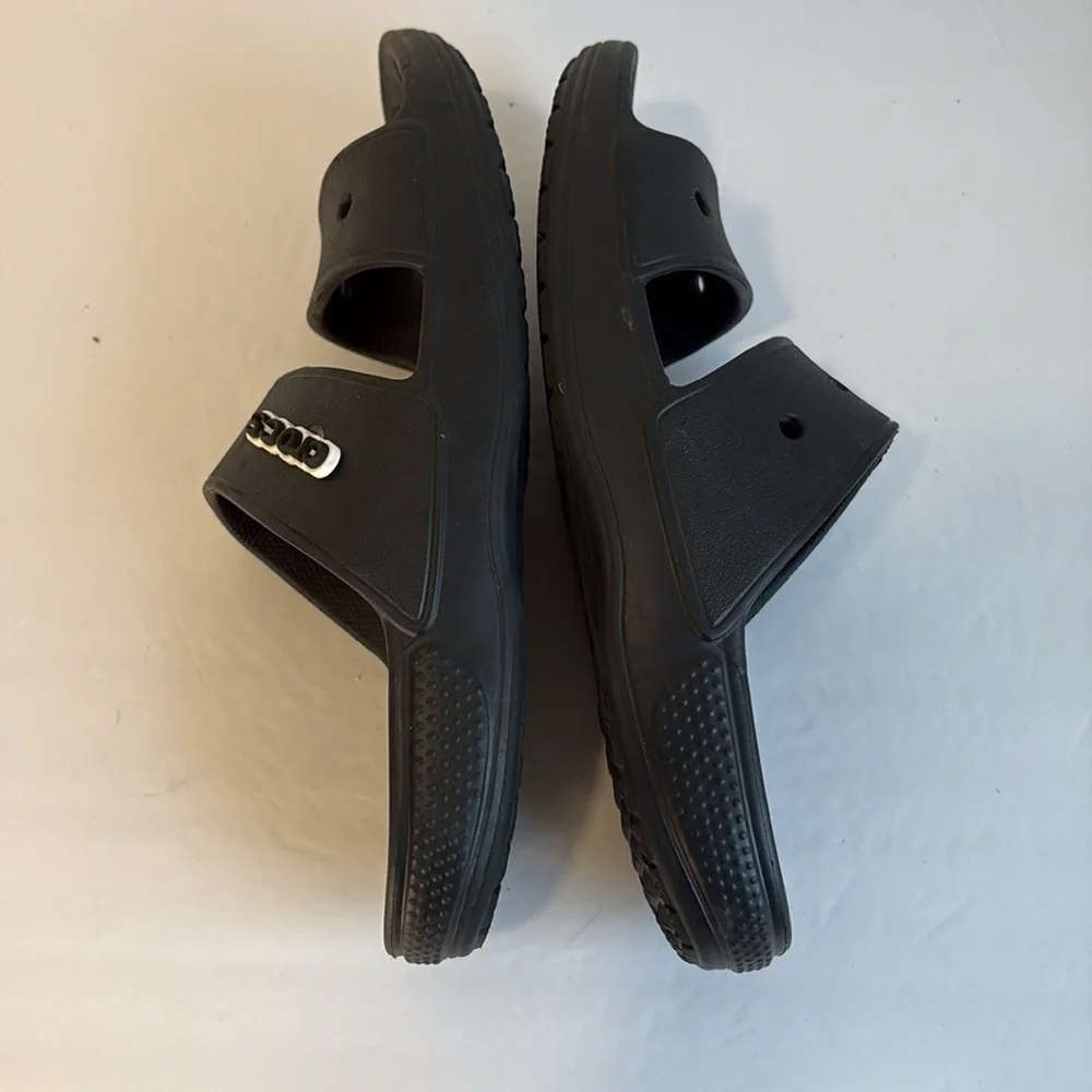 Crocs Two Strap Black Unisex Sandal